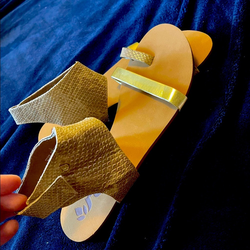 Reef sandals.